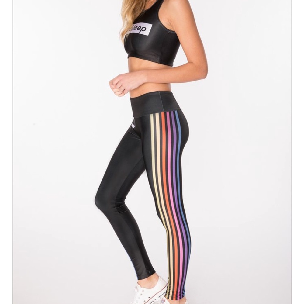 Goldsheep GS Fever Black Leggings NWOT